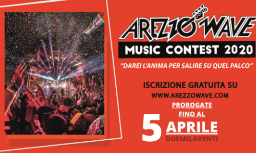 La musica non si ferma: prorogate le iscrizioni a Stati Generali Del Rock / Arezzo Wave Music Contest 2020